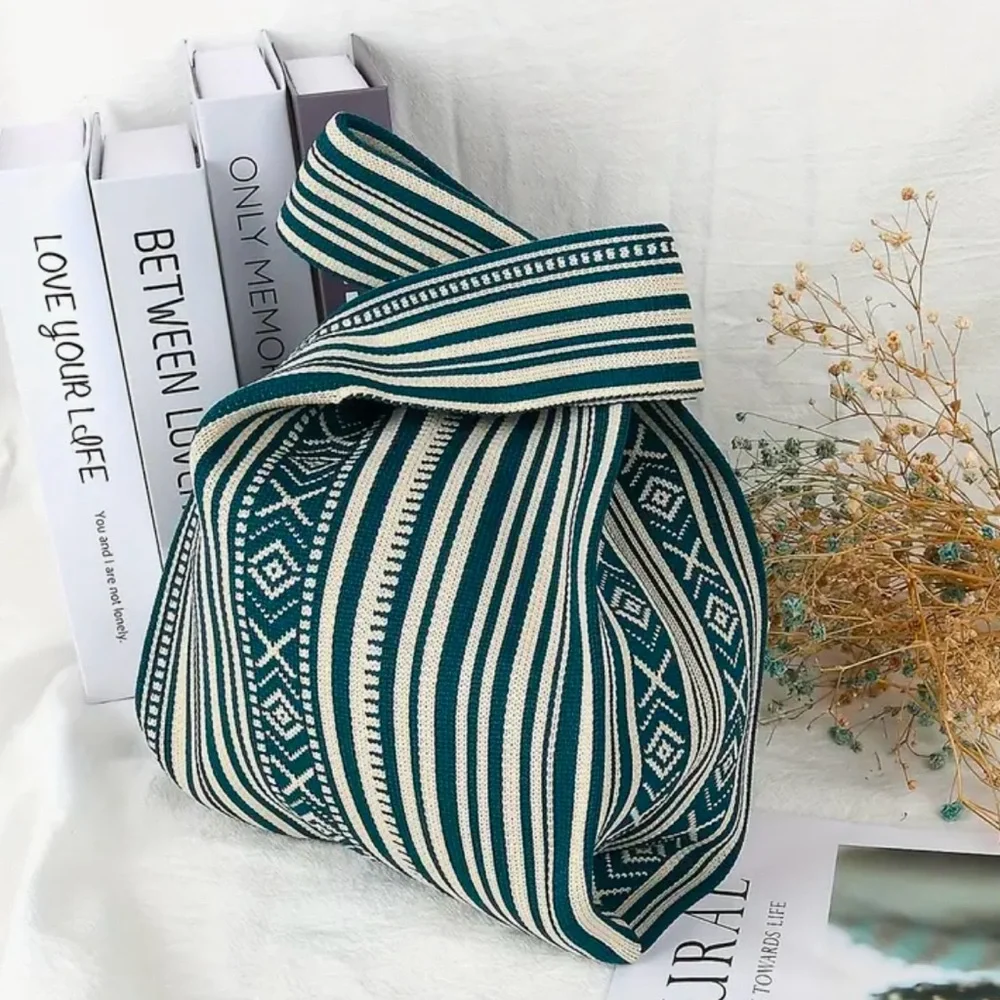 Heavyweight Knit Tote Handbag NWT - Picture 2 of 6